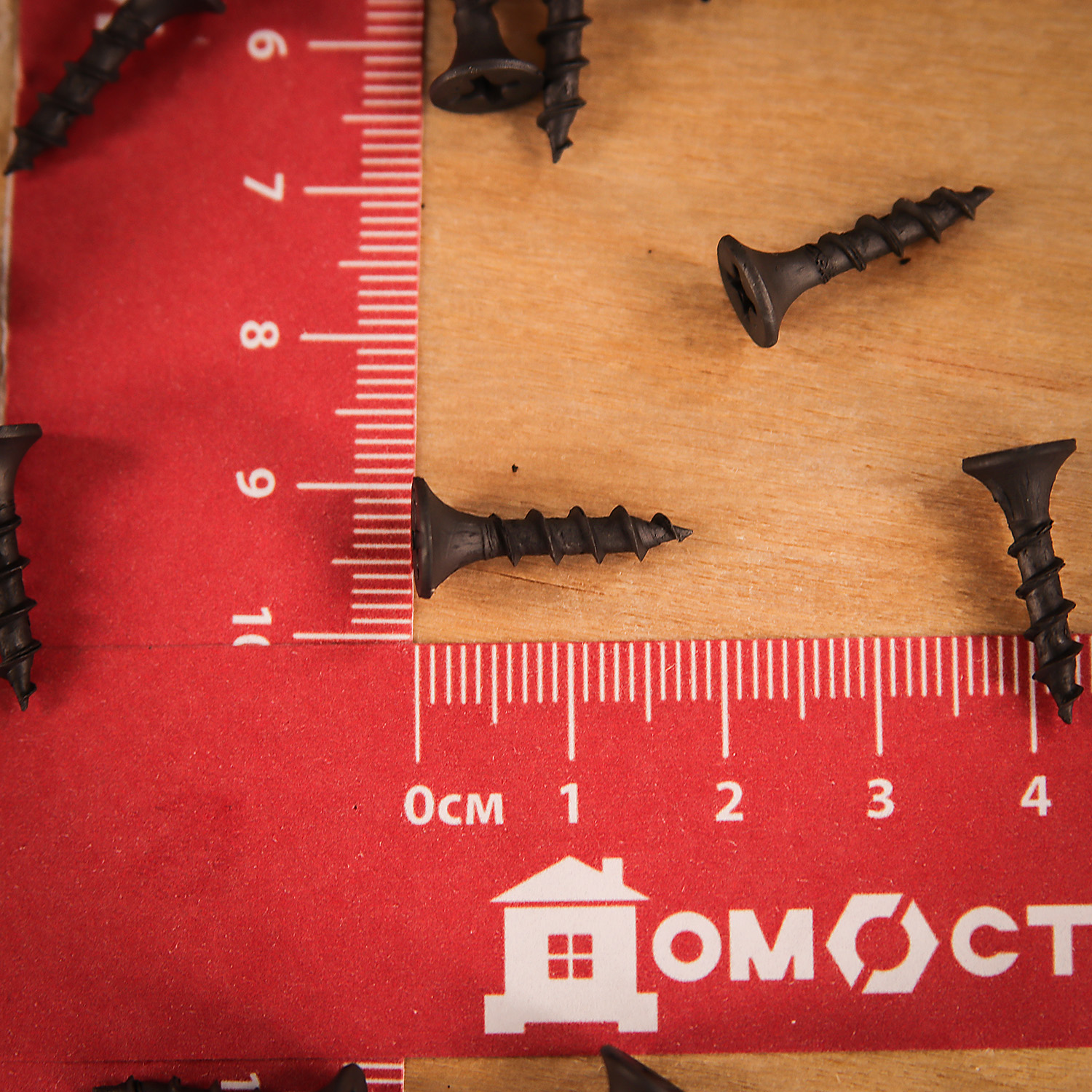 Саморезы по дереву BROZEX пакет 3,5*19 крупная резьба (40шт) *10/100