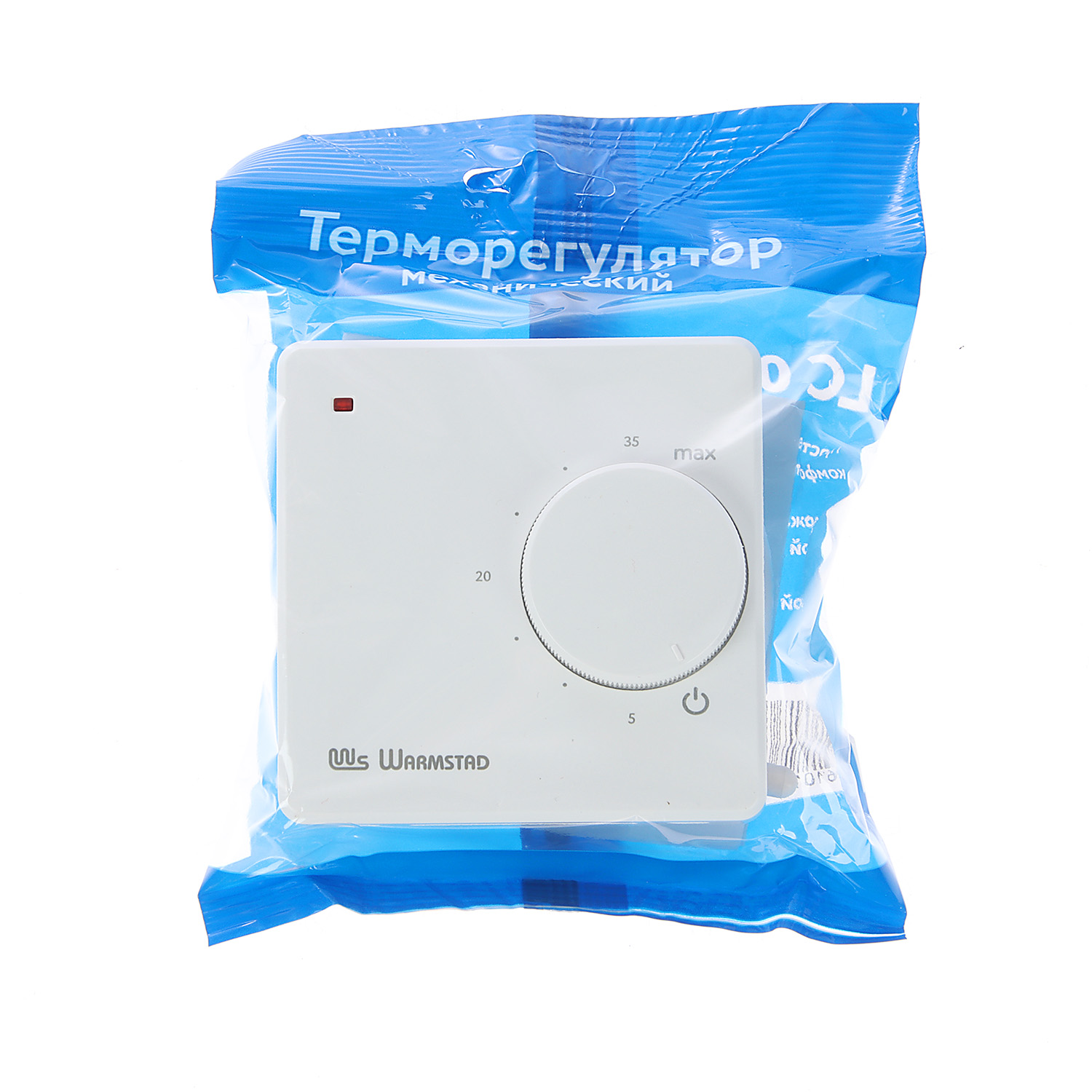 Мат нагревательный "Warmstad+" с терморегулятором WSM 300Вт/2,00кв.м *1
