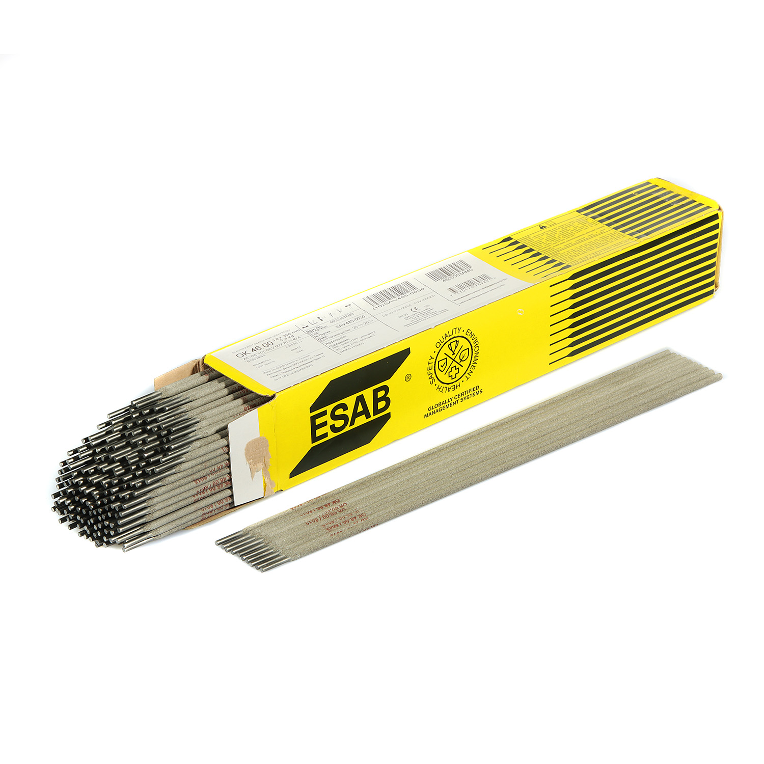 Электроды сварочные ESAB, ОК-46, 3 мм, 5.3 кг