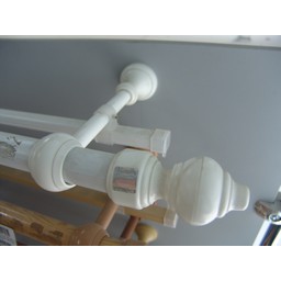 Карниз круглый d28мм Белый + U-шина 1,2 Магеллан *5