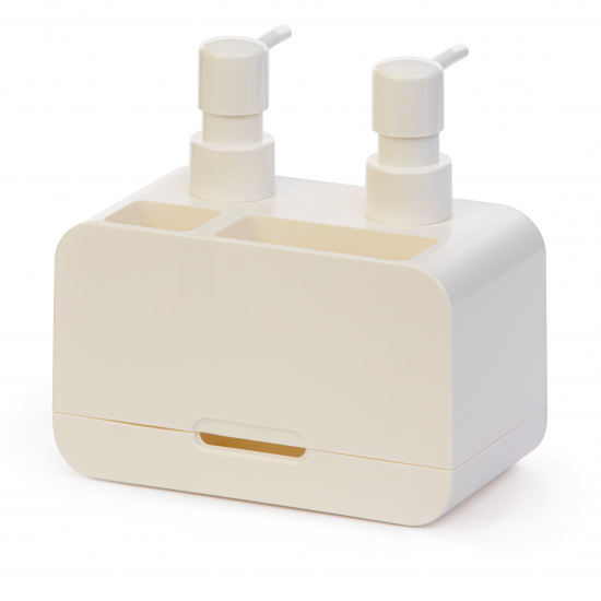 Диспенсер для моющего средства кухонный пластм. 170х95х170мм Белый И8924 (ЗПИ "Альтернатива") *1/30