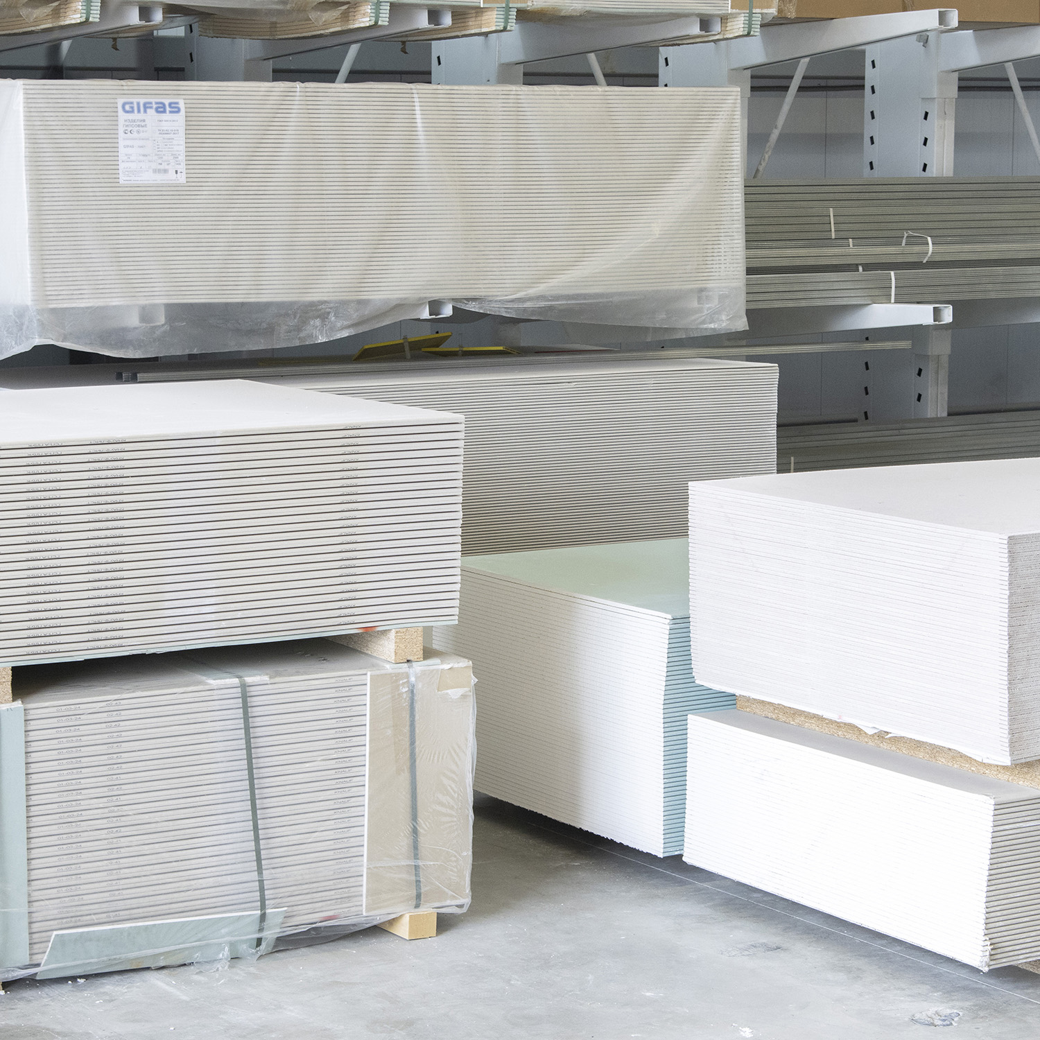 Гипсоволокнистый лист 10х1200х2500 мм KNAUF, 3 м², прямая кромка, стандартный