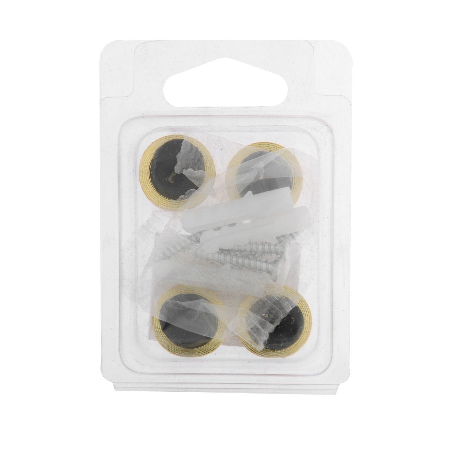 яяяЗеркалодержатель (арт.1189), d=20 мм, без сверления, цвет золото, 4 шт. 2335427