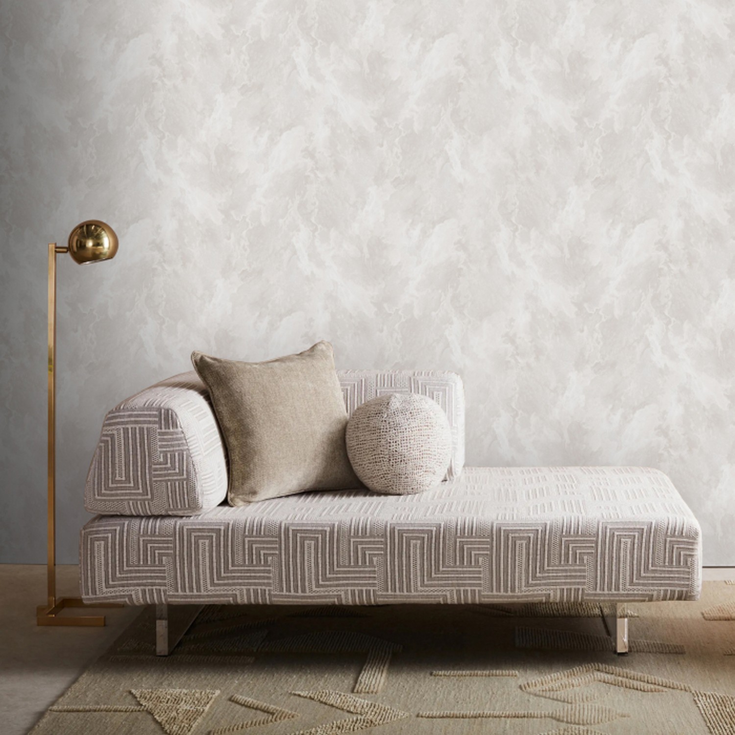 Обои флиз. "Эрисманн" Alise фон (беж.) 60797-02 10.05х1.06м *6