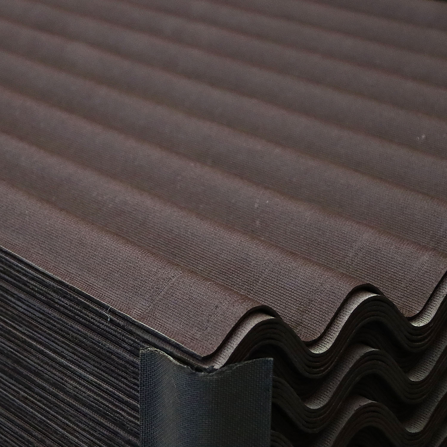 Ондулин Смарт 1950х950х3 мм, 1.85 м², коричневый