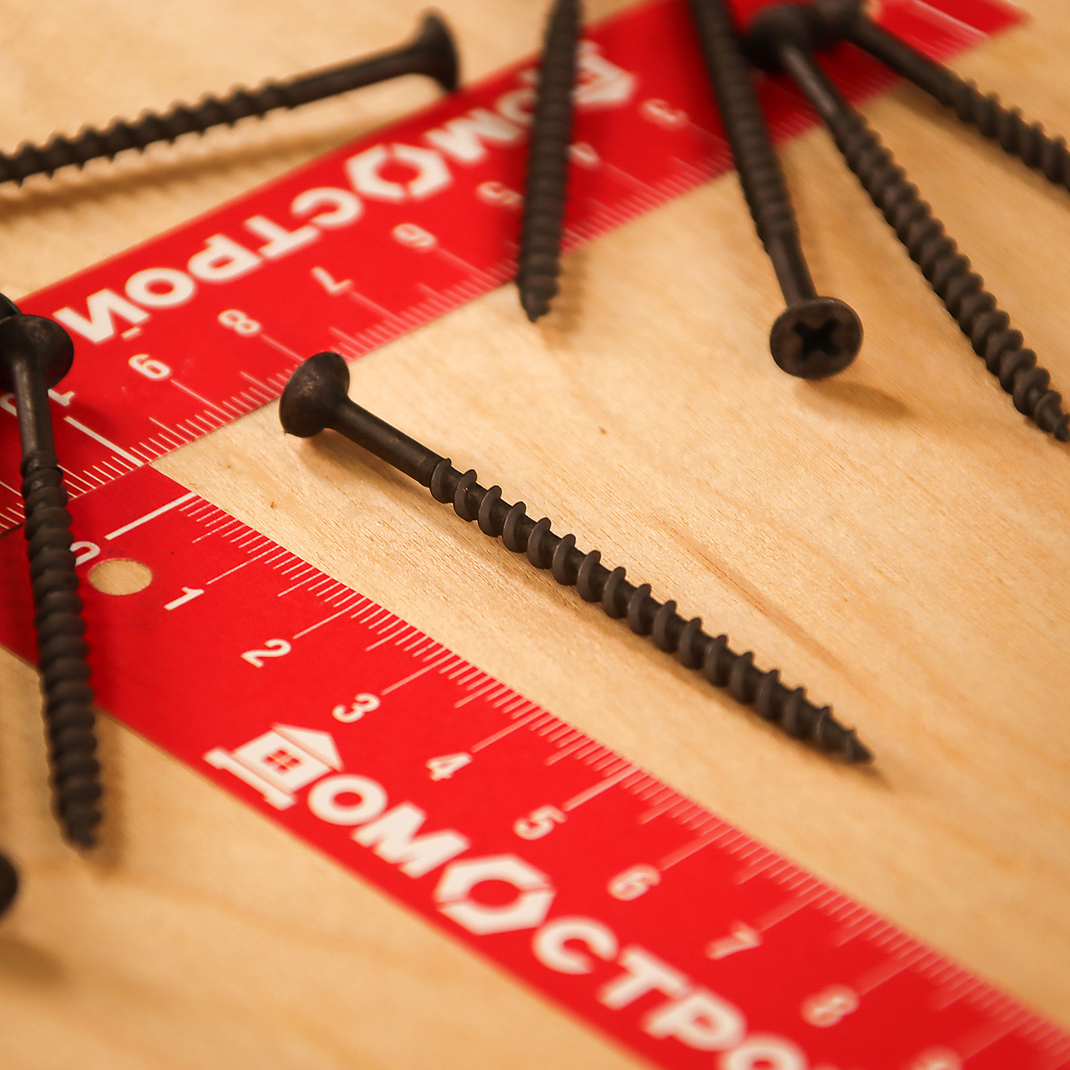 Саморезы по дереву BROZEX КОРОБКА 3,9*65 крупная резьба (70шт) *10