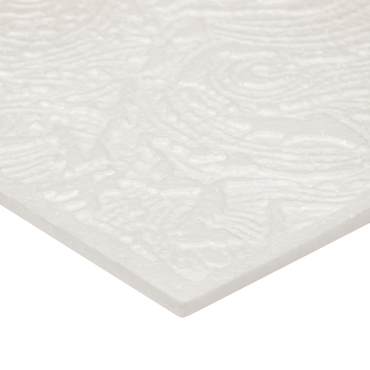 Плитка потолочная 50х50 см Париж-2, 2 м², белый