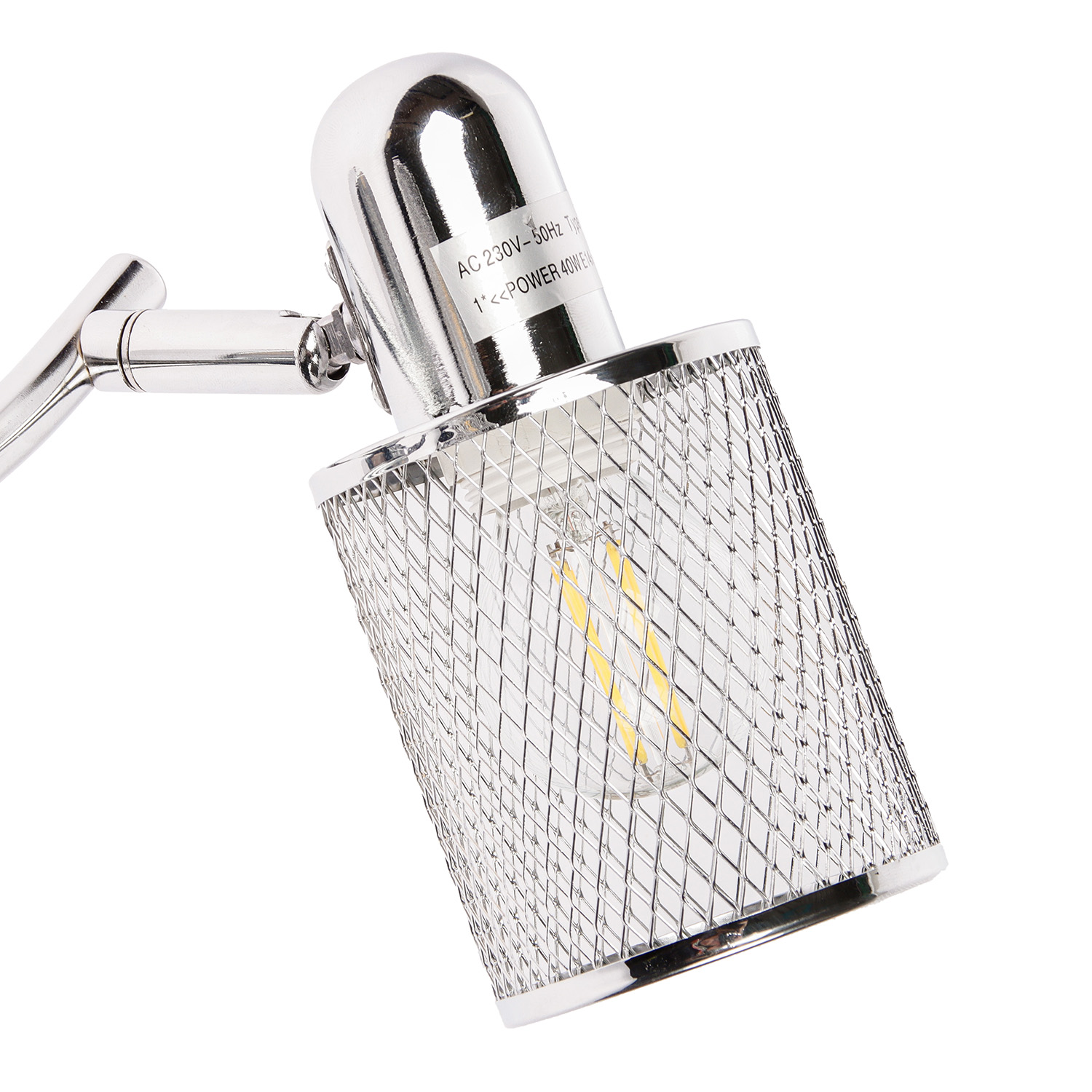 Светильник настенный(спот) 01405-0.8-02 CR Е14 S=12м2 *1/10 Светильник настенный(спот) 01405-0.8-02 CR Е14 S=12м2 *1/10