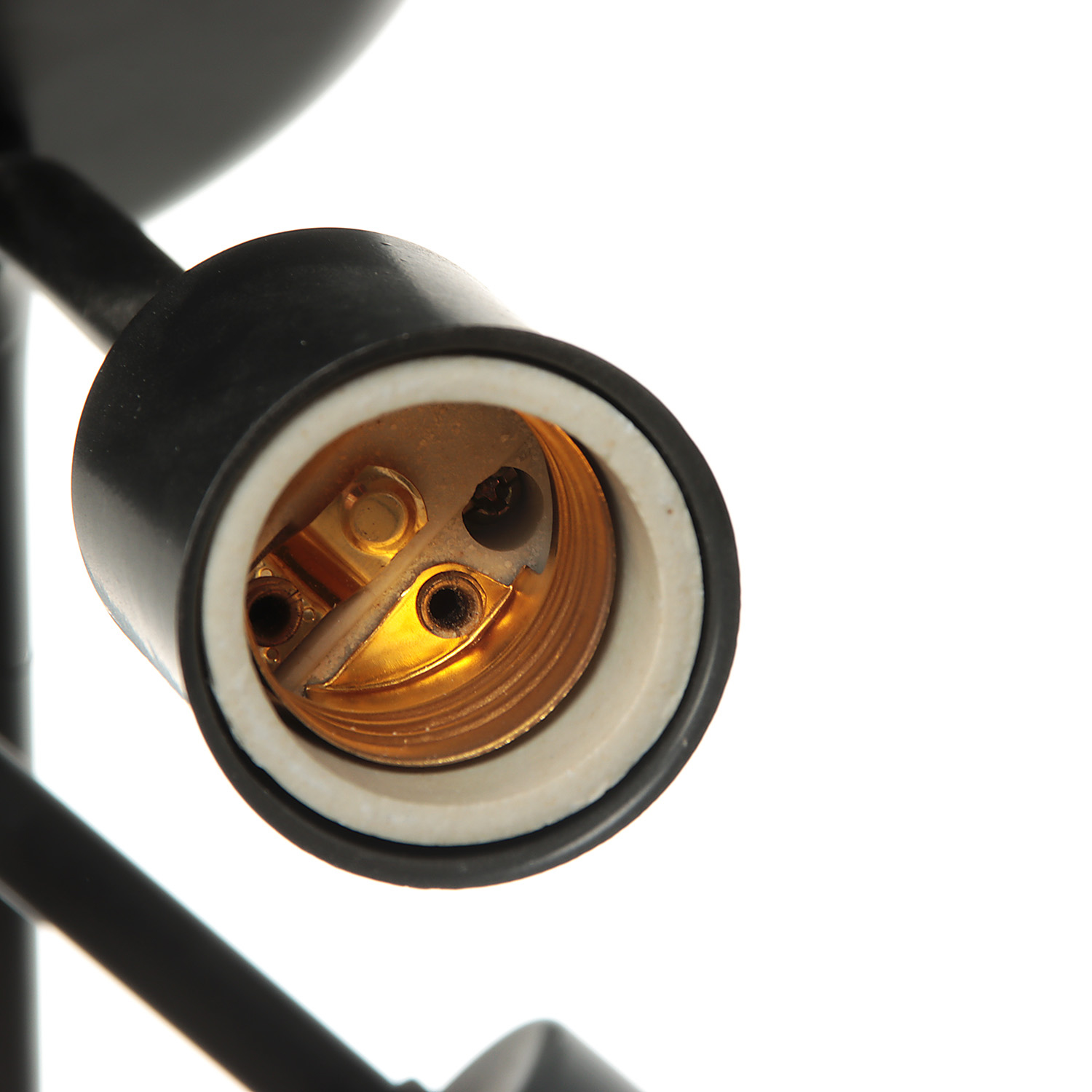 Люстра Verner Lighting N3318/6, 40 Вт, E27, 6 ламп, черный