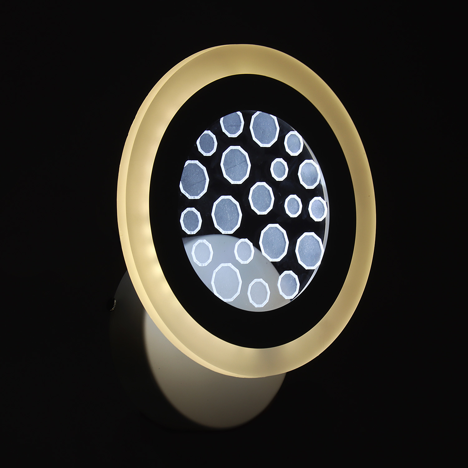 Бра YH562/1W WT 19W LED 220V 3000К-6500К (h=65, w=200, l=230) б/пульта VERNER LIGHTING *1