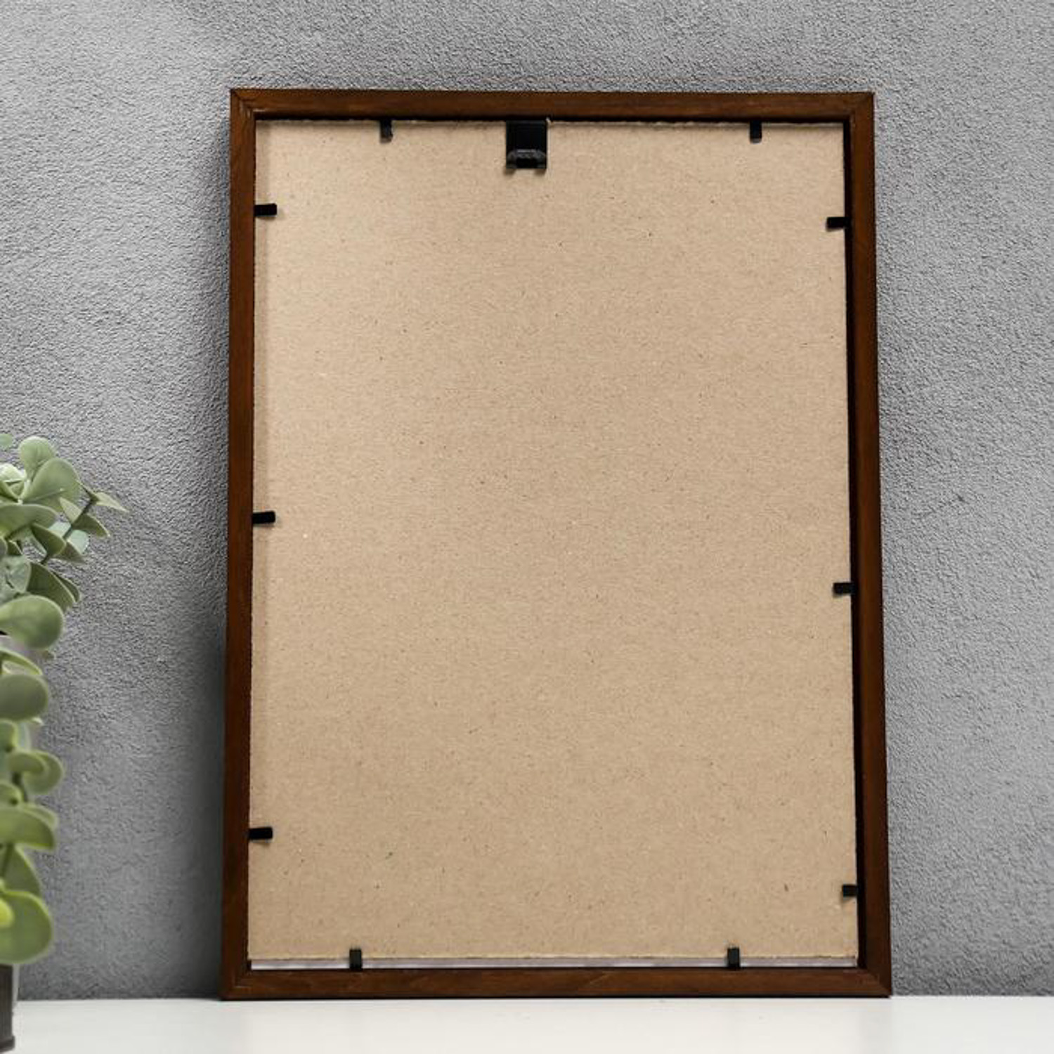 Фоторамка  дерево 21х30 см, орех 4372287