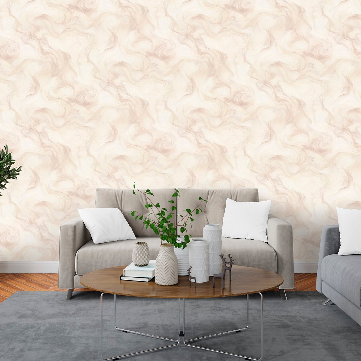 Обои флизелиновые 1.06х10 м OVK Design Монэлла-уни 11110-04