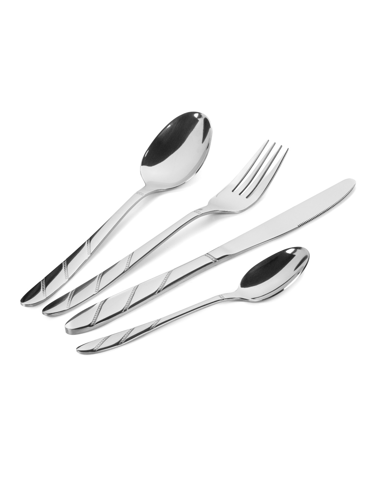 Ложка чайная нерж. "Pearl" КОМПЛЕКТ 2ШТ на подвеске DMC062 "Domenik" *1/12/72 Ложка чайная нерж. "Pearl" КОМПЛЕКТ 2ШТ на подвеске DMC062 "Domenik" *1/12/72