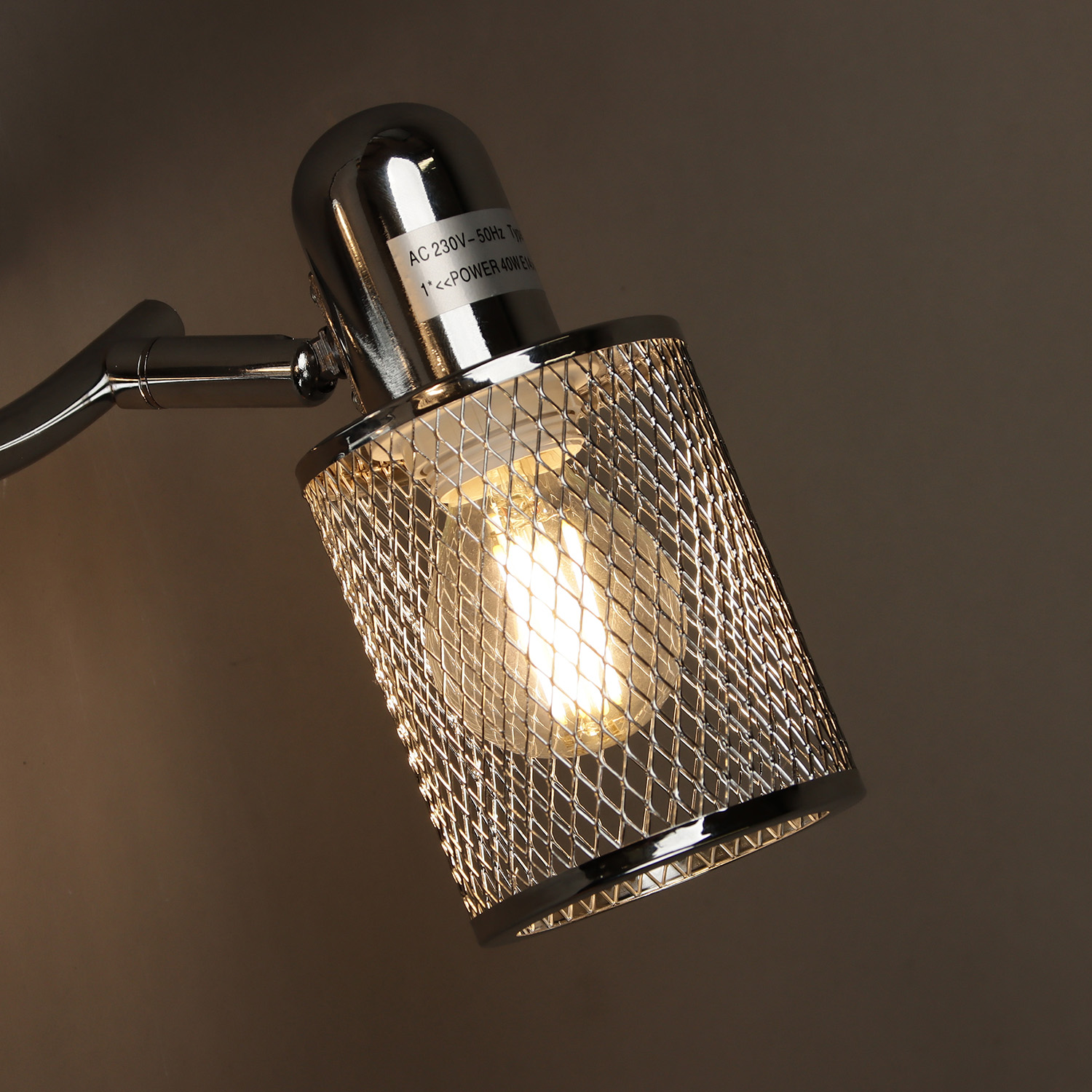 Светильник настенный(спот) 01405-0.8-02 CR Е14 S=12м2 *1/10 Светильник настенный(спот) 01405-0.8-02 CR Е14 S=12м2 *1/10