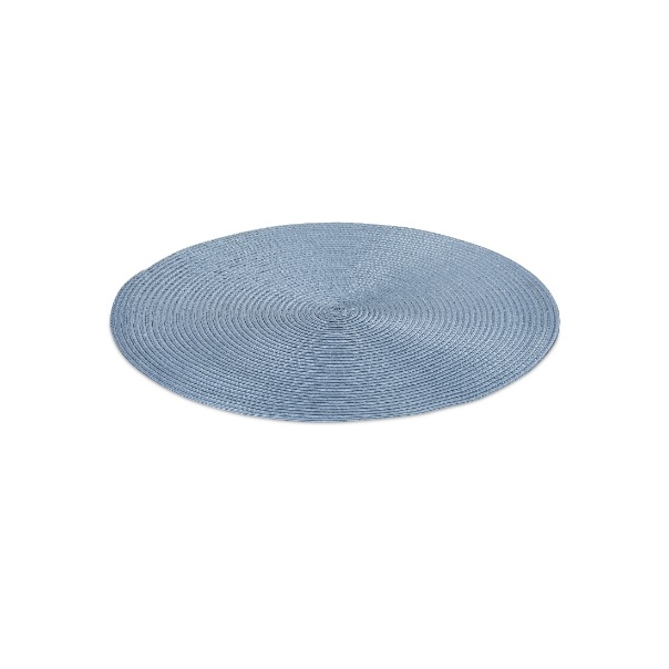 Салфетка сервировочная "мат" полипроп. круглая d38см "Blue" голуб. арт.DM9892 "Domenik" *4/24 Салфетка сервировочная "мат" полипроп. круглая d38см "Blue" голуб. арт.DM9892 "Domenik" *4/24