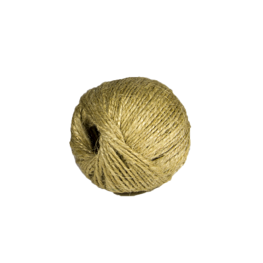 Шпагат джутовый, 50 м, 2-х ниточный, 1120 текс