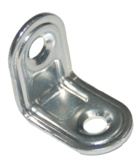 Уголок мебельный (кронштейн) 20*20 цинк  Кунгур *10/1000