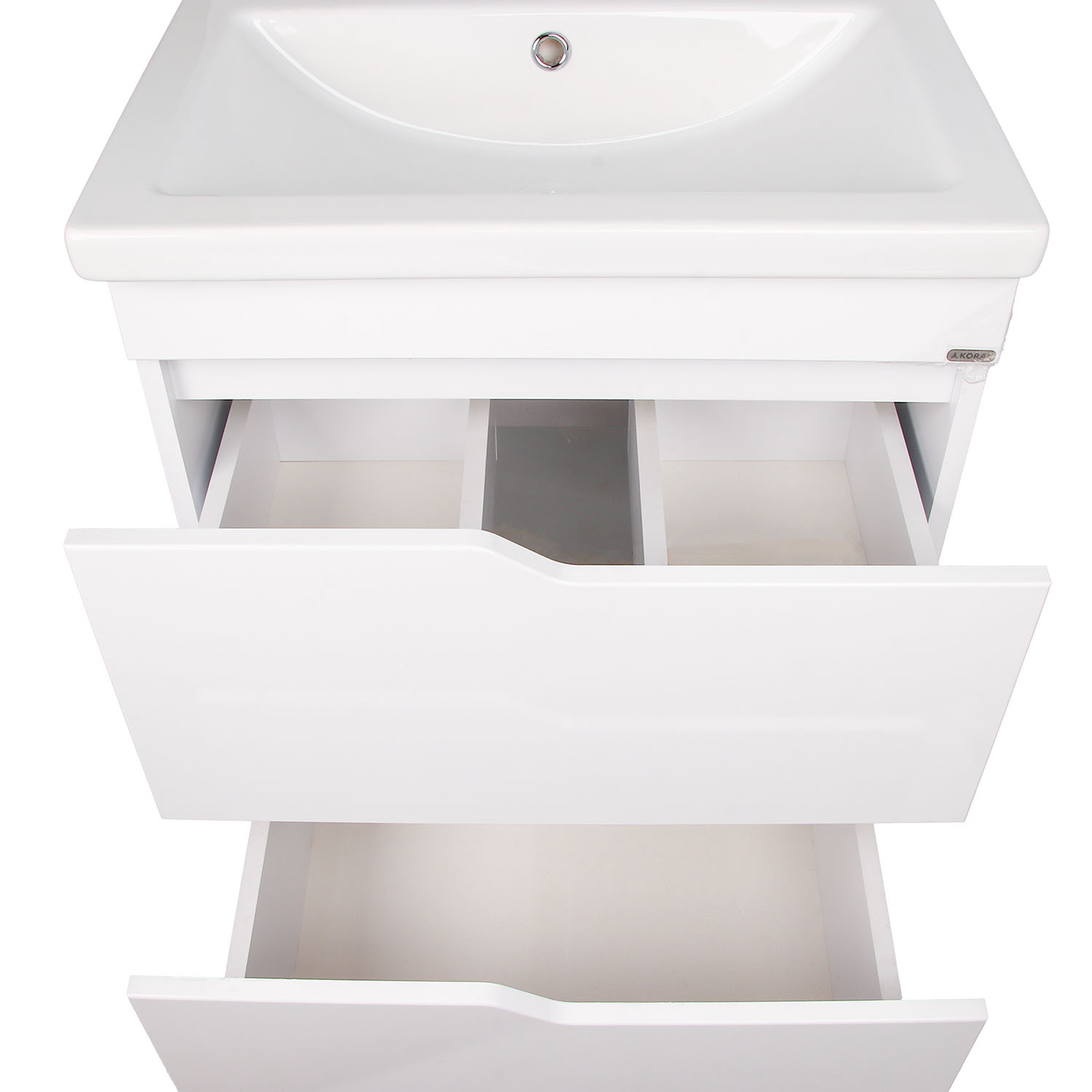 Тумба напольная Korall Теона 60 Z2, белый