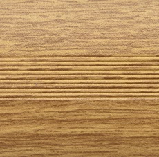 Порог-стык полукруглый 900мм дуб светлый (38мм) Русский профиль *1/10