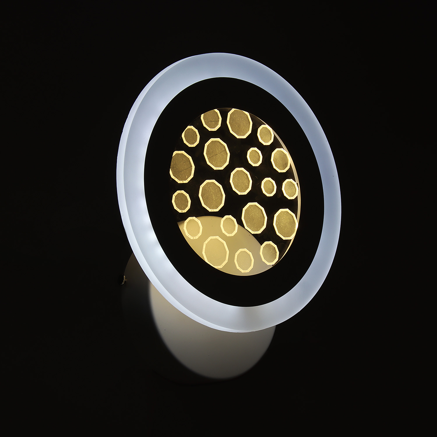 Бра YH562/1W WT 19W LED 220V 3000К-6500К (h=65, w=200, l=230) б/пульта VERNER LIGHTING *1