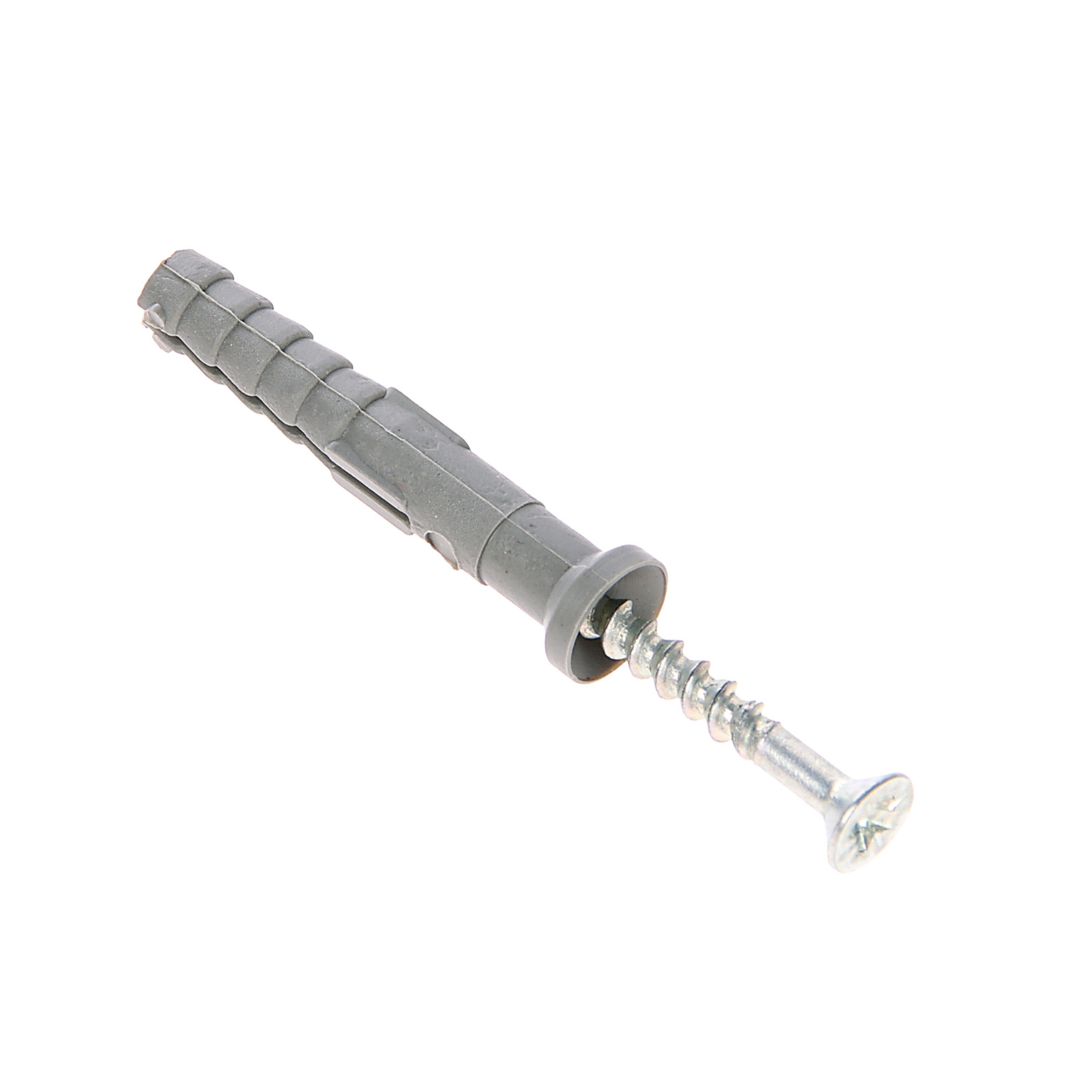 Дюбель с шурупом 6,0*40 (50шт) пакет BROZEX *1/40