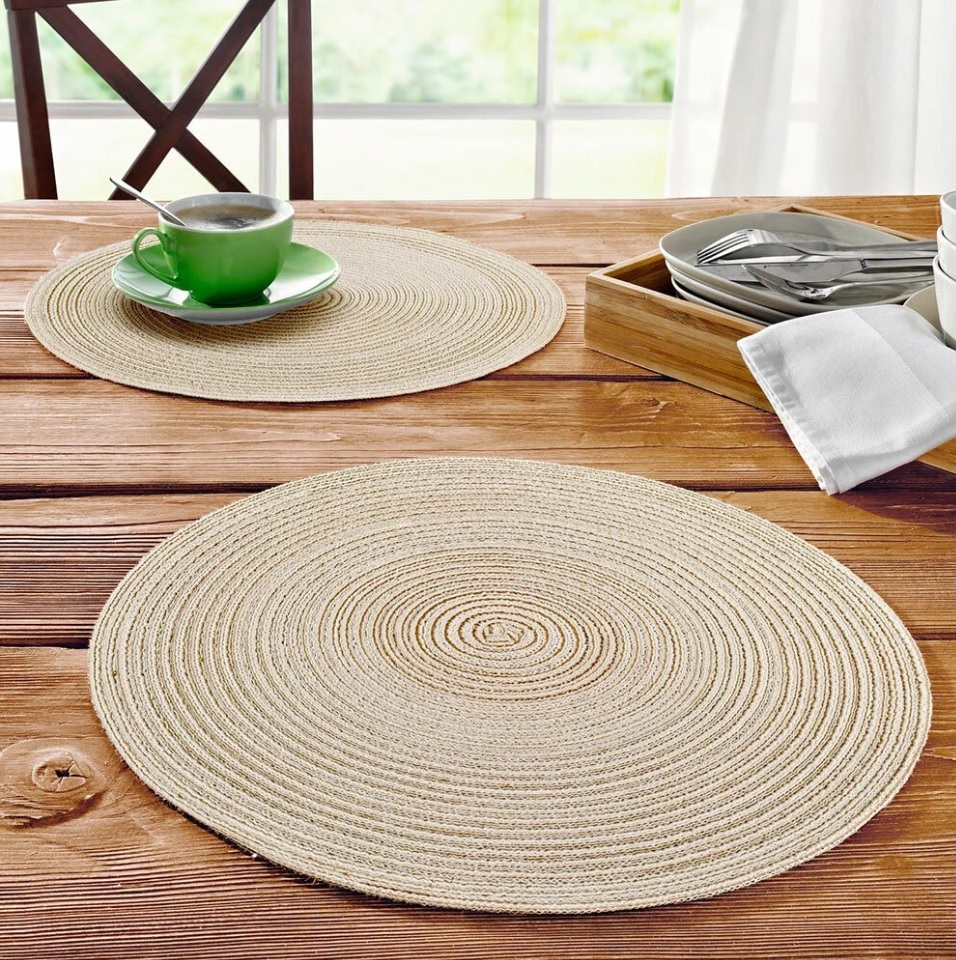 Салфетка сервировочная "мат" полипроп. круглая d38см "Beige" бежев. арт.DM9893 "Domenik" *4/24 Салфетка сервировочная "мат" полипроп. круглая d38см "Beige" бежев. арт.DM9893 "Domenik" *4/24