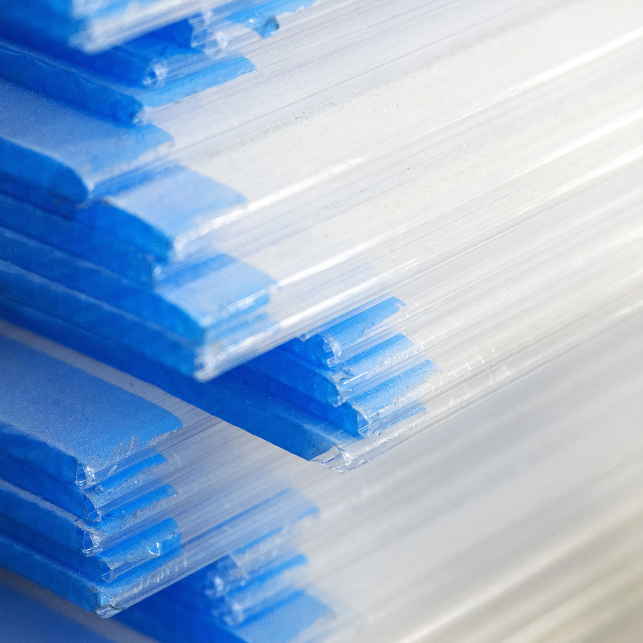 Поликарбонат 6 мм сотовый Полилайн, 2.1х6 м, 0.78 кг/м², прозрачный