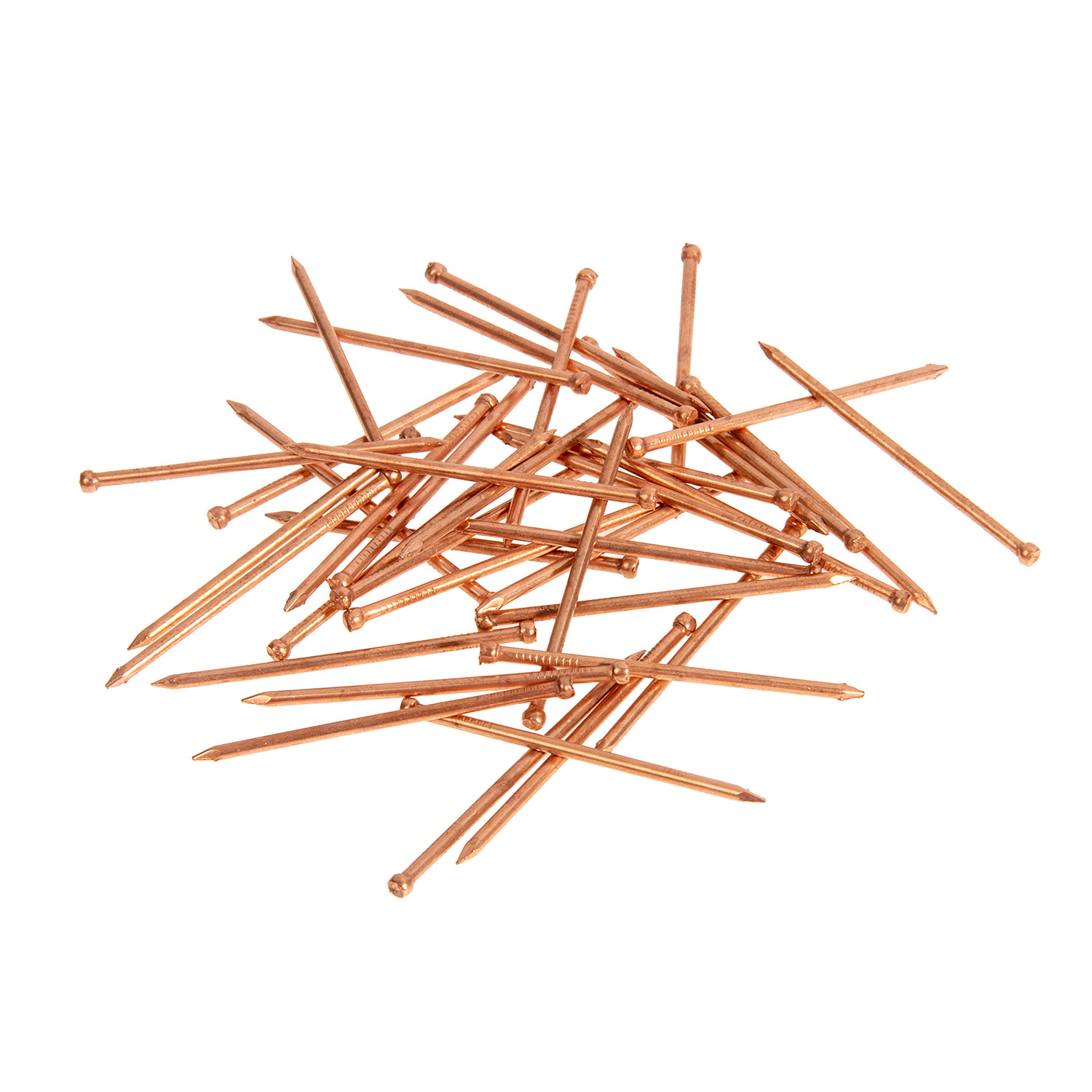 Гвозди финишные 1.4х35 мм BROZEX, 0.1 кг, медь