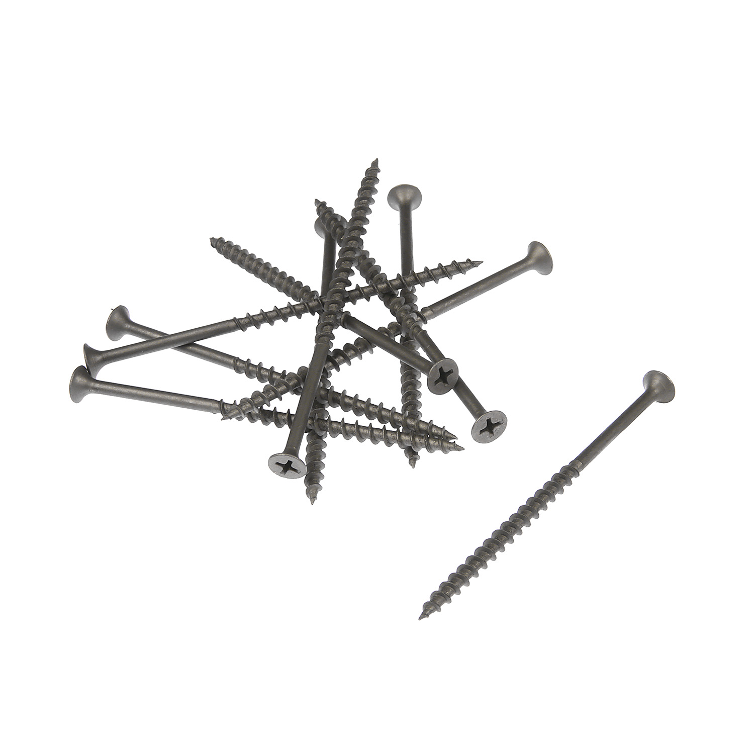 Саморез по дереву 4.8х95 мм BROZEX, крупная резьба, фосфатированные