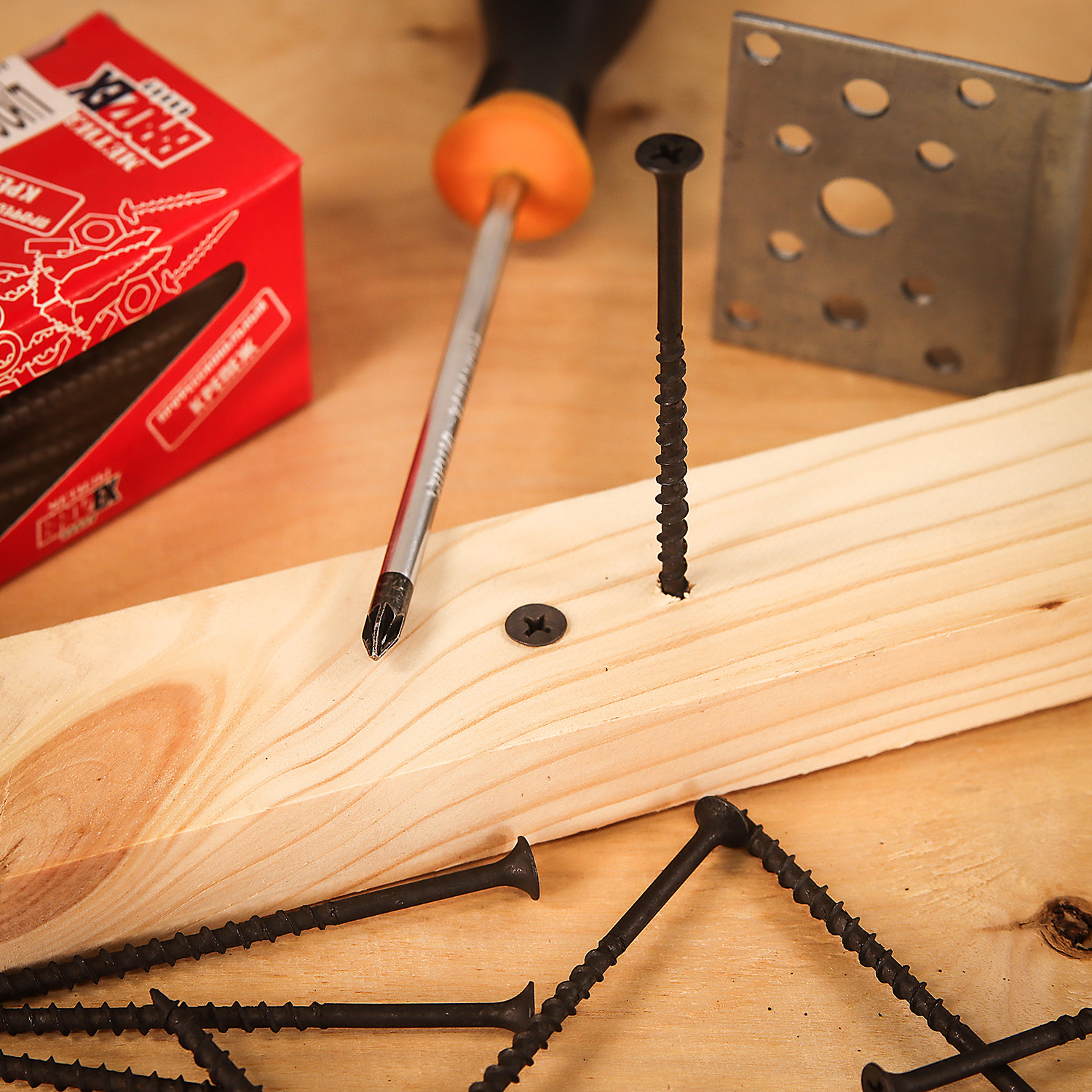 Саморезы по дереву BROZEX КОРОБКА 4,2*76 крупная резьба (70шт) *10