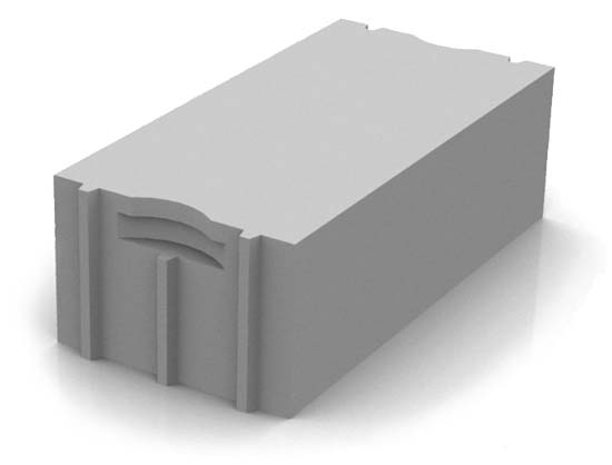 Газоблок 625х200х250 мм Твинблок, D400