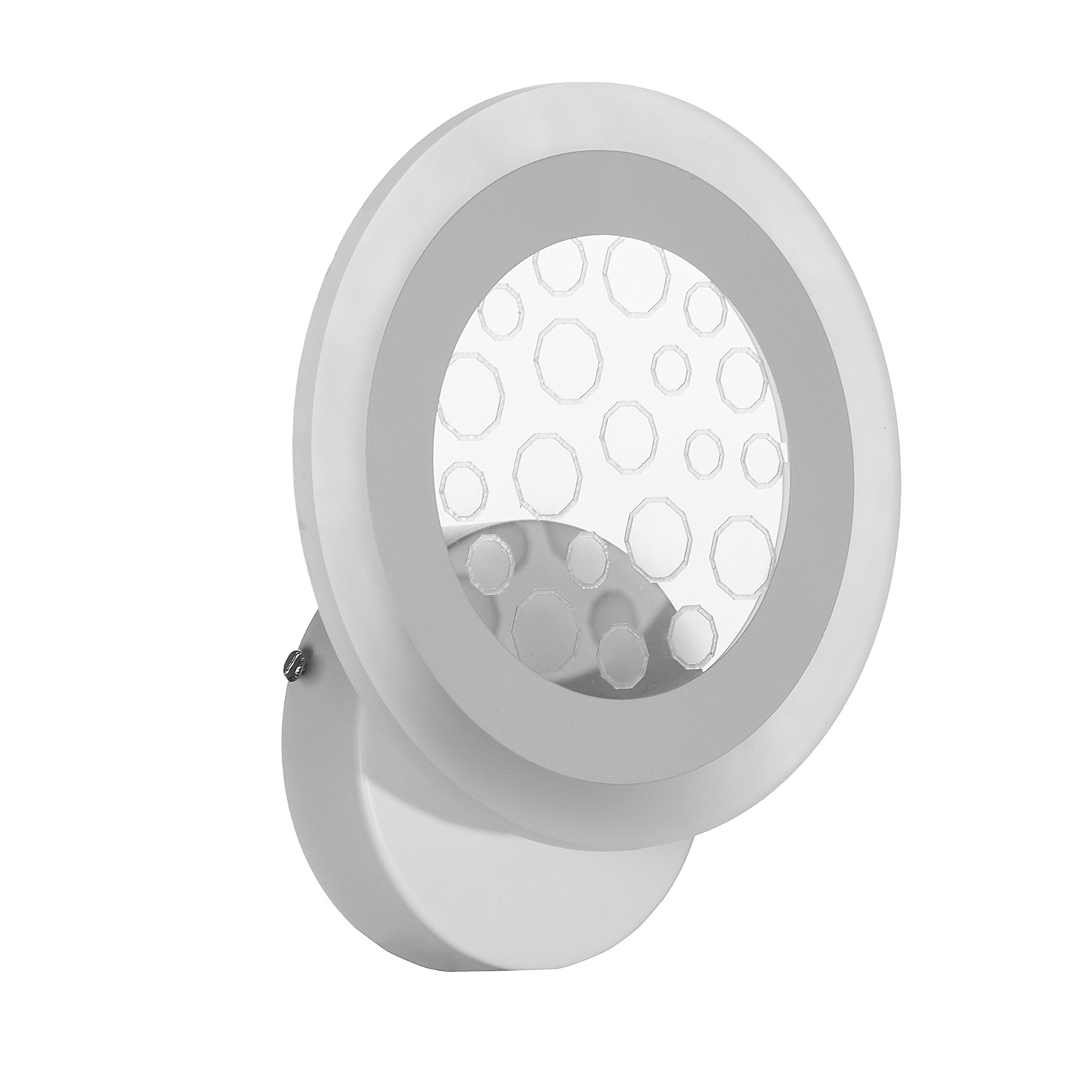 Бра YH562/1W WT 19W LED 220V 3000К-6500К (h=65, w=200, l=230) б/пульта VERNER LIGHTING *1