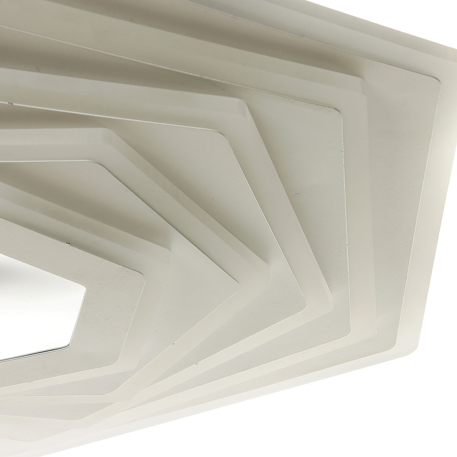 Светильник светодиодный акриловый 500мм 240W H2017 120W*2 white с пультом S=25м2 VERNER LIGHTING *1