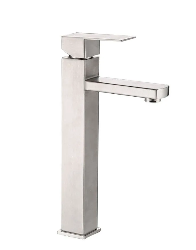 Смеситель для умывальника Potato P10304S-2 нерж. сталь *1/10 Смеситель для умывальника Potato P10304S-2 нерж. сталь *1/10