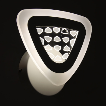 Бра YH560/1W WT 18W LED 220V 3000К-6500К (h=65, w=195, l=220) б/пульта VERNER LIGHTING *1