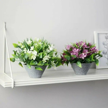 Бонсай в горшке "Альстрёмерия" 11х14 см, микс  9750542