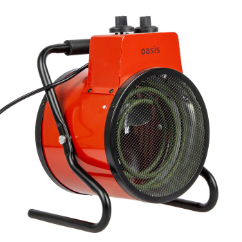 Пушка тепловая электрическая  2кВт 230м3/ч S-20м2 ТЭН круглая 220В TP-20R OASIS *1