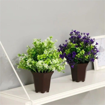 Бонсай в горшке "Цветочная поляна" 9*19 см, микс  4457613