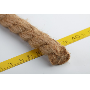 Веревка джутовая d16мм дл.10м крученая арт.10102 ("Сибшнур") *1/10
