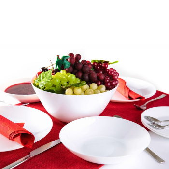 Тарелка стекло Luminarc "Arcоpal Zelie" глуб. d20см Белый L4003/V3730 *24