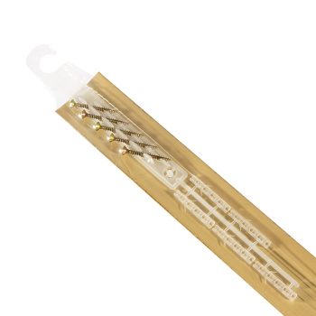 Порог-стык полукруглый 900мм дуб светлый (38мм) Русский профиль *1/10