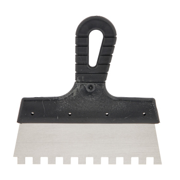 Шпатель малярный зубчат. 200мм зуб 10*10 "Korvus" (арт.1205116) *1/12