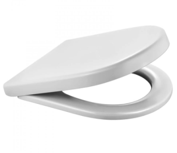 Сиденье для унитаза BERGES GEO SO, 44х35.2х5 см, микролифт, белый