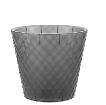 Кашпо пластм. "Manhattan Orchid" 1,6л d верха 160мм h145мм со вставкой Ночная река IG670610108*1/16