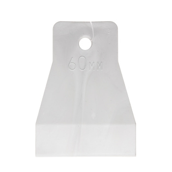 Шпатель резиновый 60 мм для затирки швов 888, белый