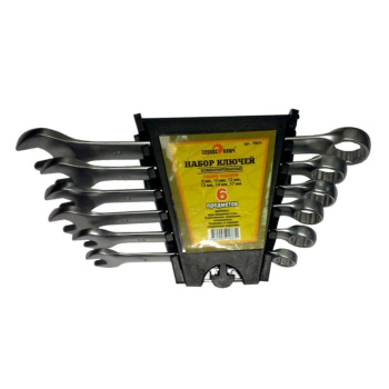 Набор ключей комбинированных  6шт 8-17мм CR-V (70011) СЕРВИС КЛЮЧ *1/8/48