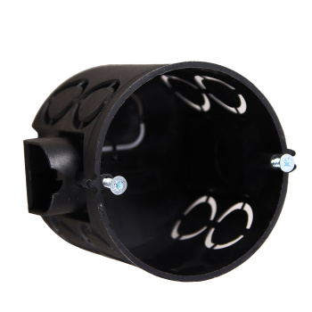 Коробка установочная  СП D68х62мм саморезы, стык.узлы черная TDM SQ1402-1905 инд.штрихк *10/200