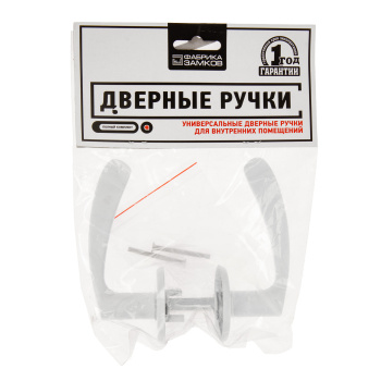 Ручка для финских дверей Фабрика Замков 019 WW, белый