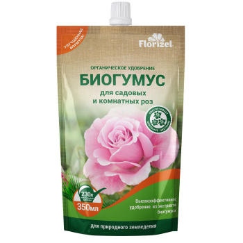 Удобрение Биогумус для роз 350мл Florizel *25