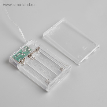 Гирлянда Нить 5 м 50LED белый 2 режима черная нить роса IP20 AAх3 (нет в комплекте) 5198323 *1/200 Гирлянда Нить 5 м 50LED белый 2 режима черная нить роса IP20 AAх3 (нет в комплекте) 5198323 *1/200